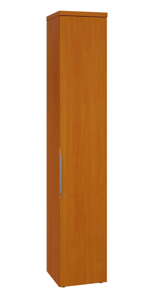 SIN 6 - 4D kancelářská skříň, 1-dveřová, pravá, 2170x400x400, třešeň šumavská